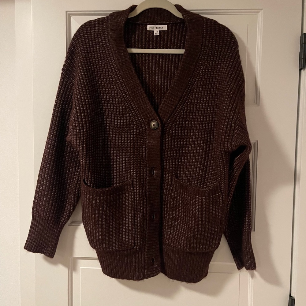 Great chocolate brown Madden cardigan